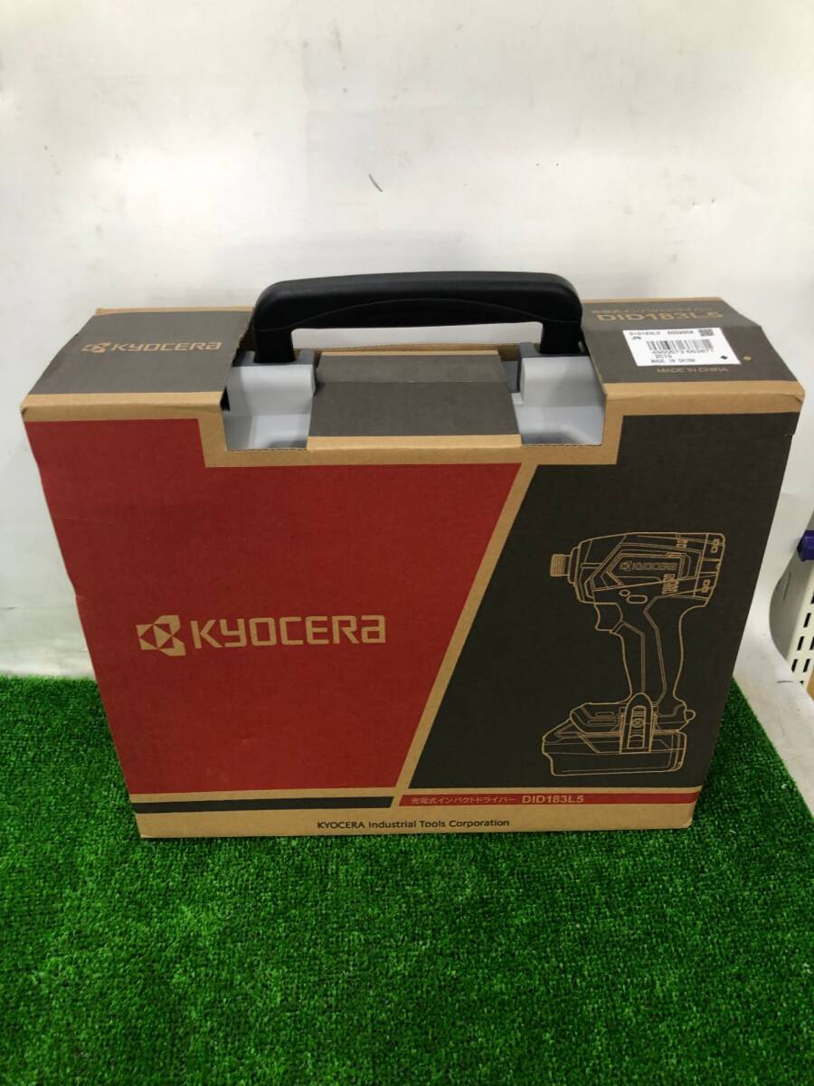 【未使用品】KYOCERA 京セラ DID183L5 充電式 インパクトドライバー / ITY36SP30LMG_画像1