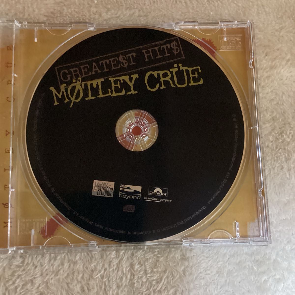 国内盤帯無しCD    モトリー・クルー  GREATEST HITS    MOTLEY・CRUE 