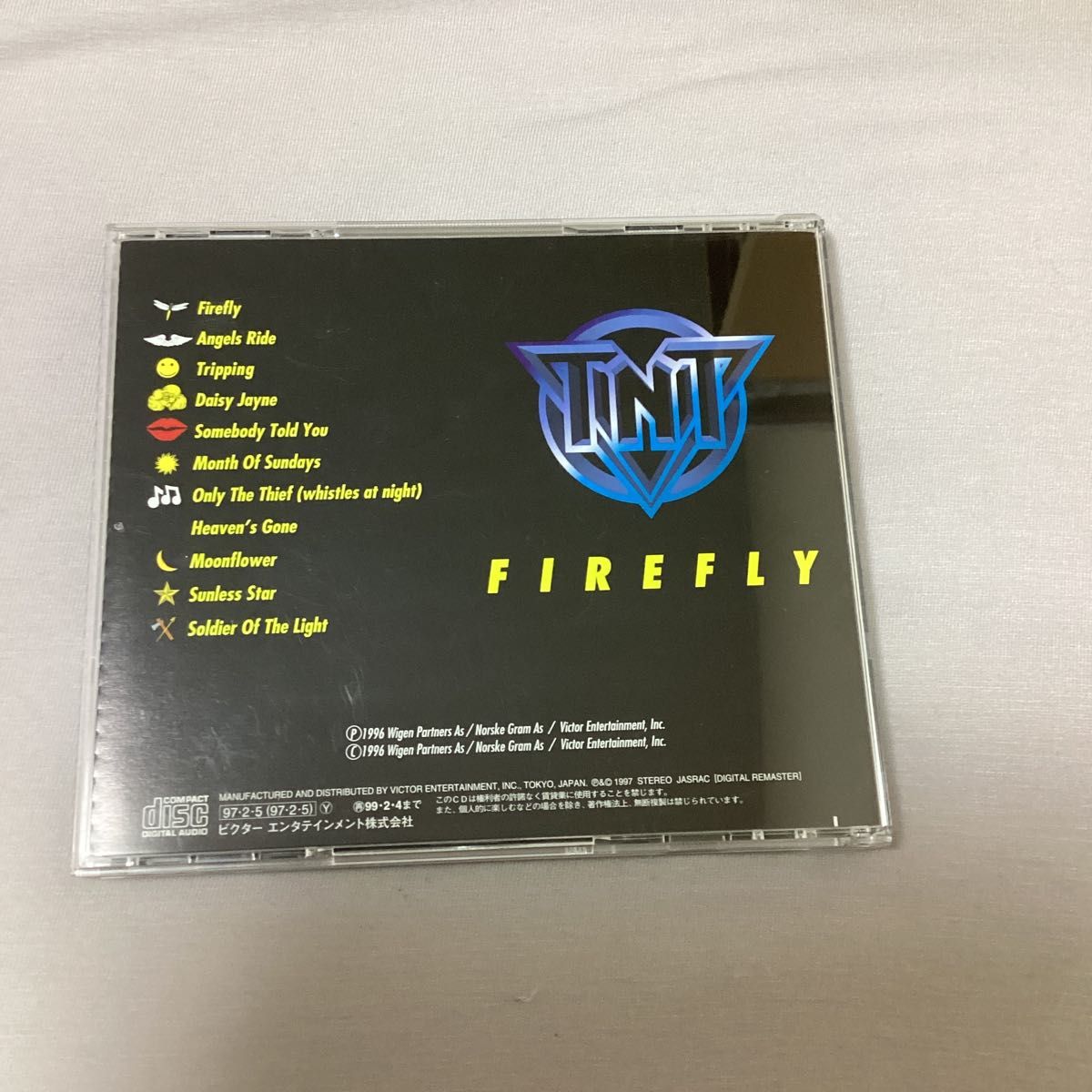 国内盤帯付きCD ティーエヌティー TNT ファイアフライ FIREFLY tnt