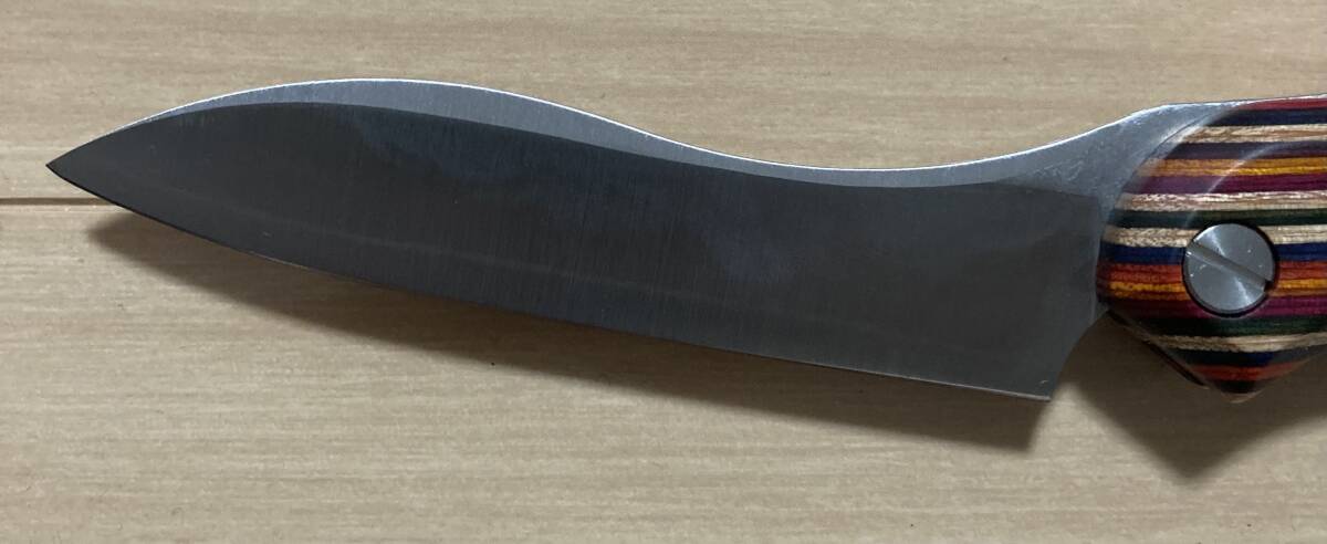 未使用 FEDECA 折畳式料理ナイフ (ステンレス鋼/銀紙三号) マルチカラー フェデカ_画像2