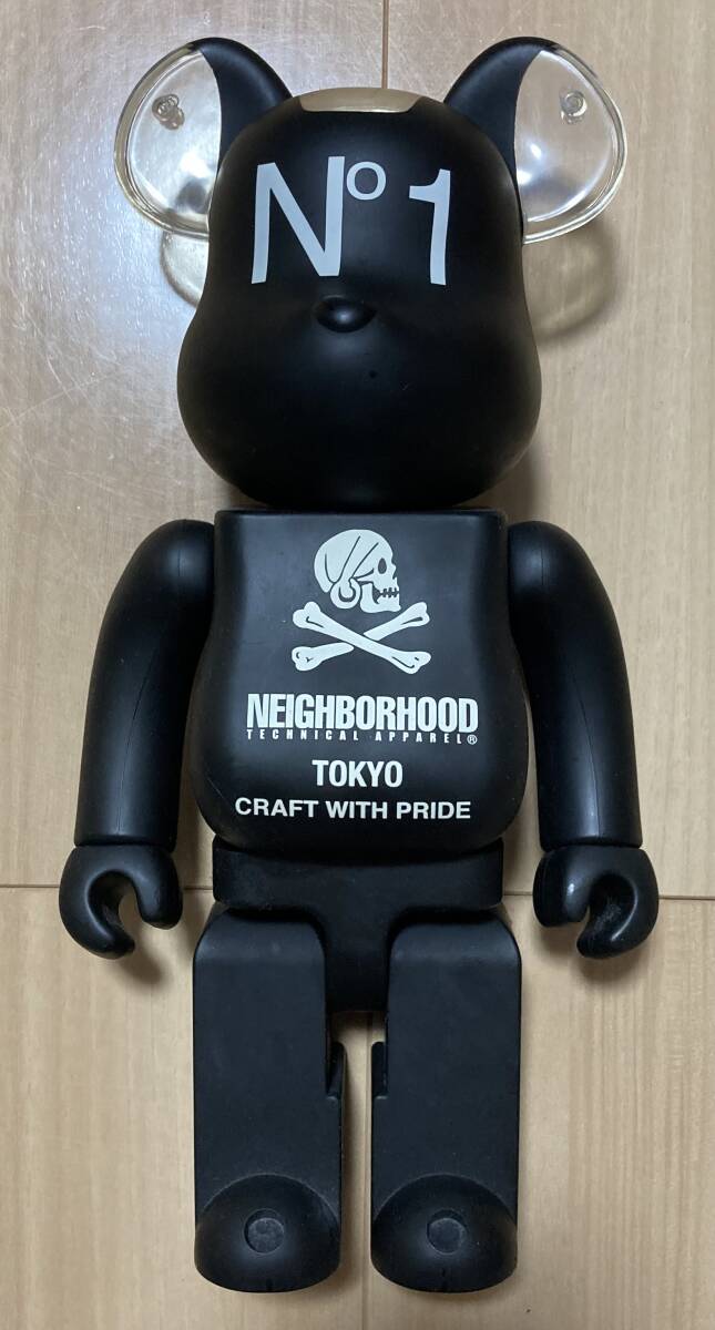 超希少 MEDICOM TOY BE@RBRICK NEIGHBORHOOD 400% MEDICOM TOY EXHIBITION 2012 開催記念商品 ベアブリック メディコムトイ ネイバーフッドの画像1