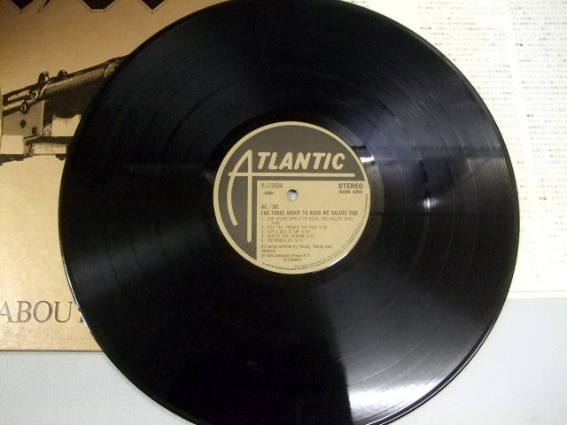 AC/DC　悪魔の招待状　LPレコード_画像6