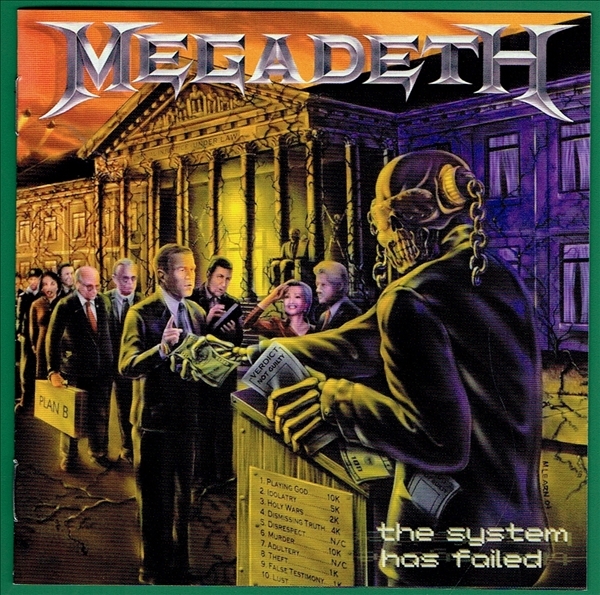 《THE SYSTEM HAS FAILED》(2004)【1CD】∥MEGADETH∥≡_画像1