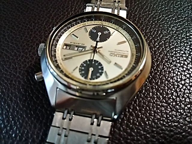  コレクターitem 超希少 スピードタイマー SEIKO Speed-Timer 6138-8000 PANDA 良品_画像3