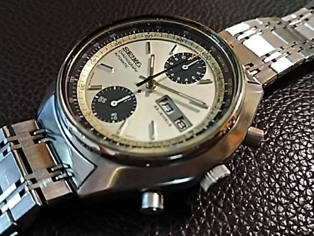  コレクターitem 超希少 スピードタイマー SEIKO Speed-Timer 6138-8000 PANDA 良品_画像1