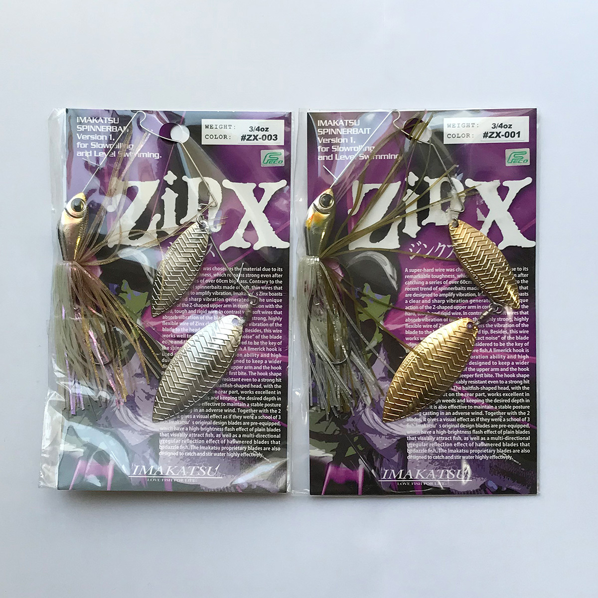 【未開封品】Zinx/ジンクス（3/4oz）アユ・ワカサギ IMAKATSU/イマカツの画像1