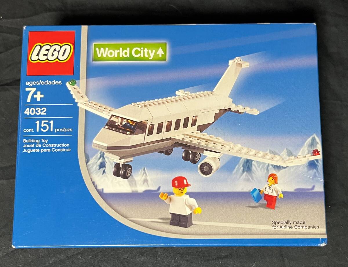 激レア　レゴ (LEGO) ワールドシティ　JAL限定 ホリデージェット 4032【新品】_画像1