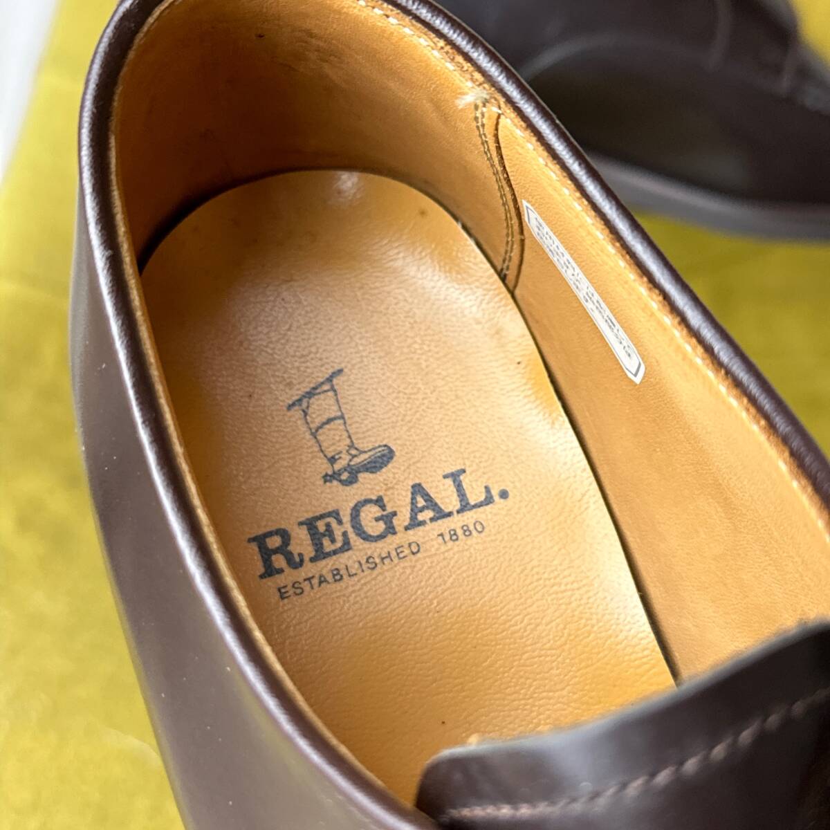  unused REGAL Reagal JW34 U chip leather shoes 26.0 made in Japan business 