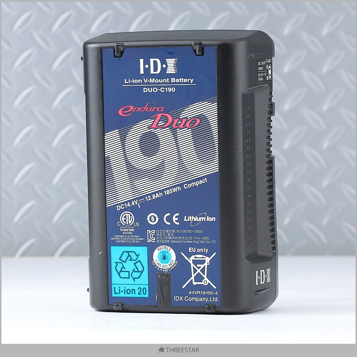 IDX DUO-C190 endura DUO 中古 Vマウント バッテリー 【3】_画像1