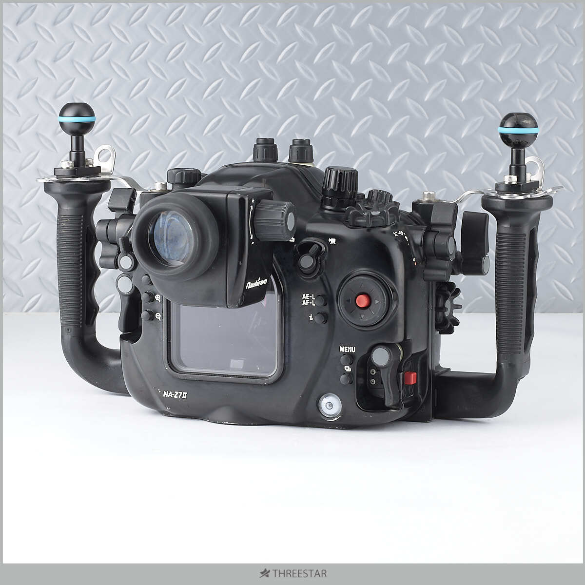 Nauticam ノーティカム NA-Z7II/NA マクロポート80/NA スーパービューファインダー 180II/TTL コンバーター 実用中古_画像2