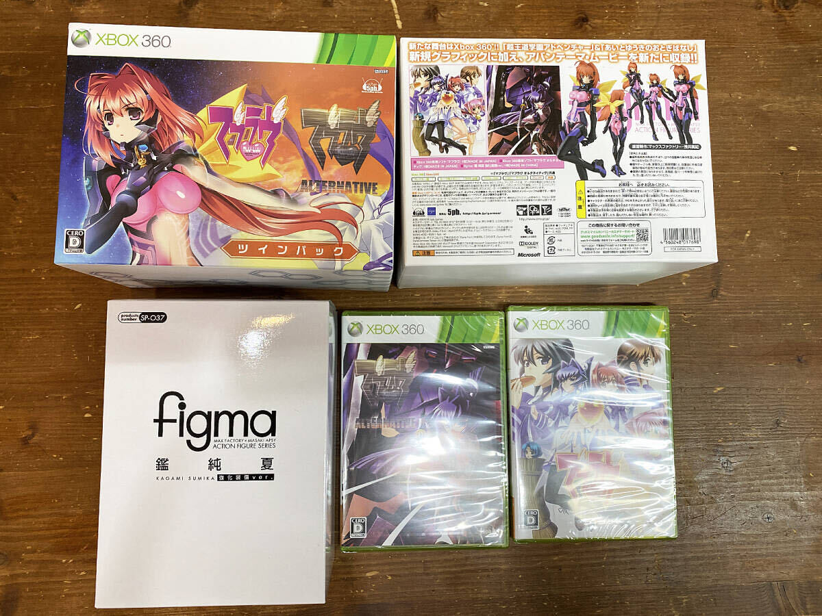 figma 鑑 純夏 強化装備ver. Xbox360用ソフト マブラヴ ツインパックの画像7