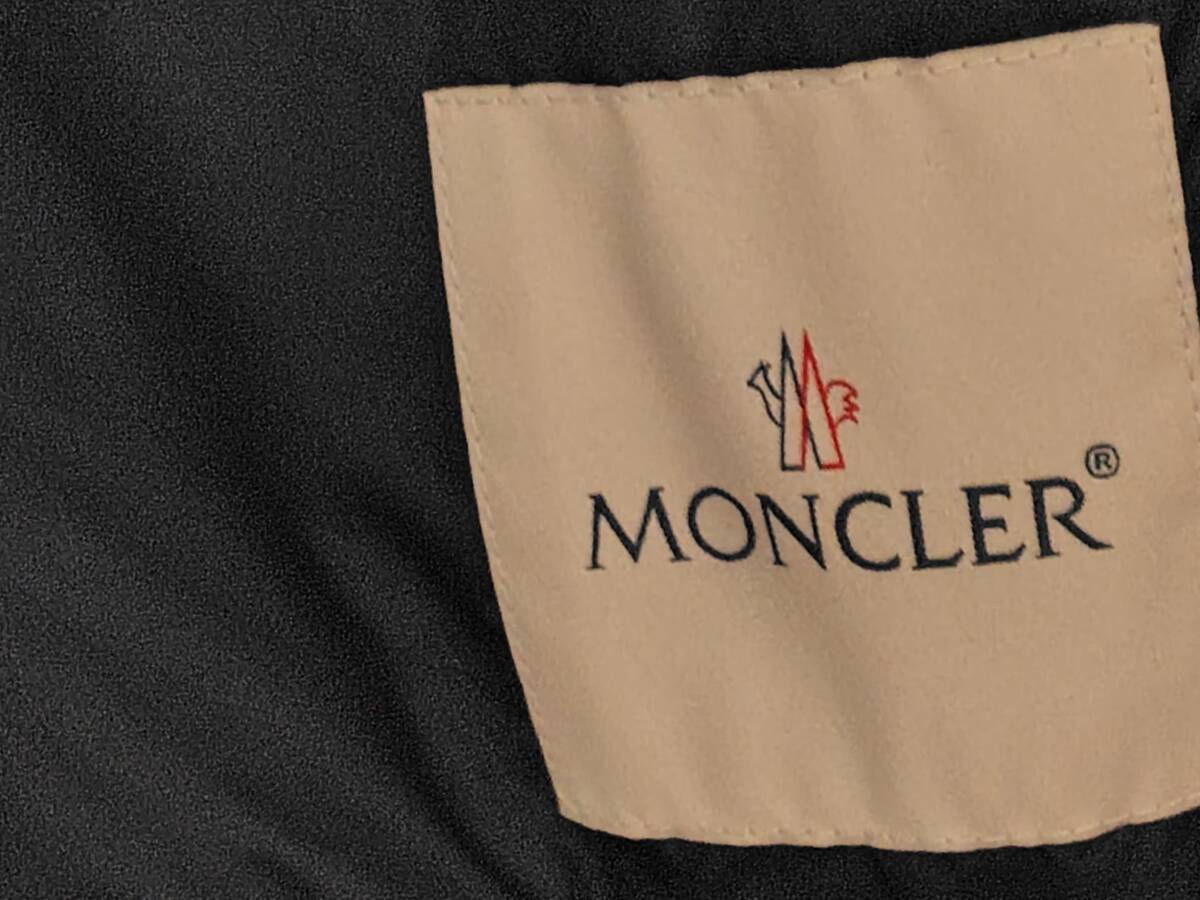 モンクレール Myrtille 裾フリル ナイロンジャケット コート 130cm キッズ の画像4