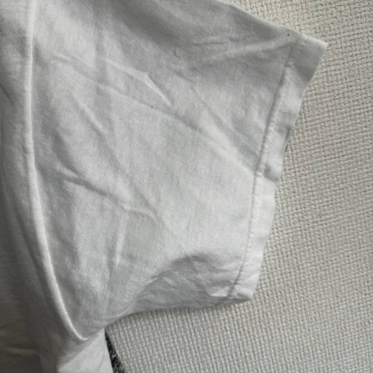 【古着】 volcom 半袖Tシャツ　mサイズ メンズ　ホワイト　総柄　ナイスデザイン_画像8