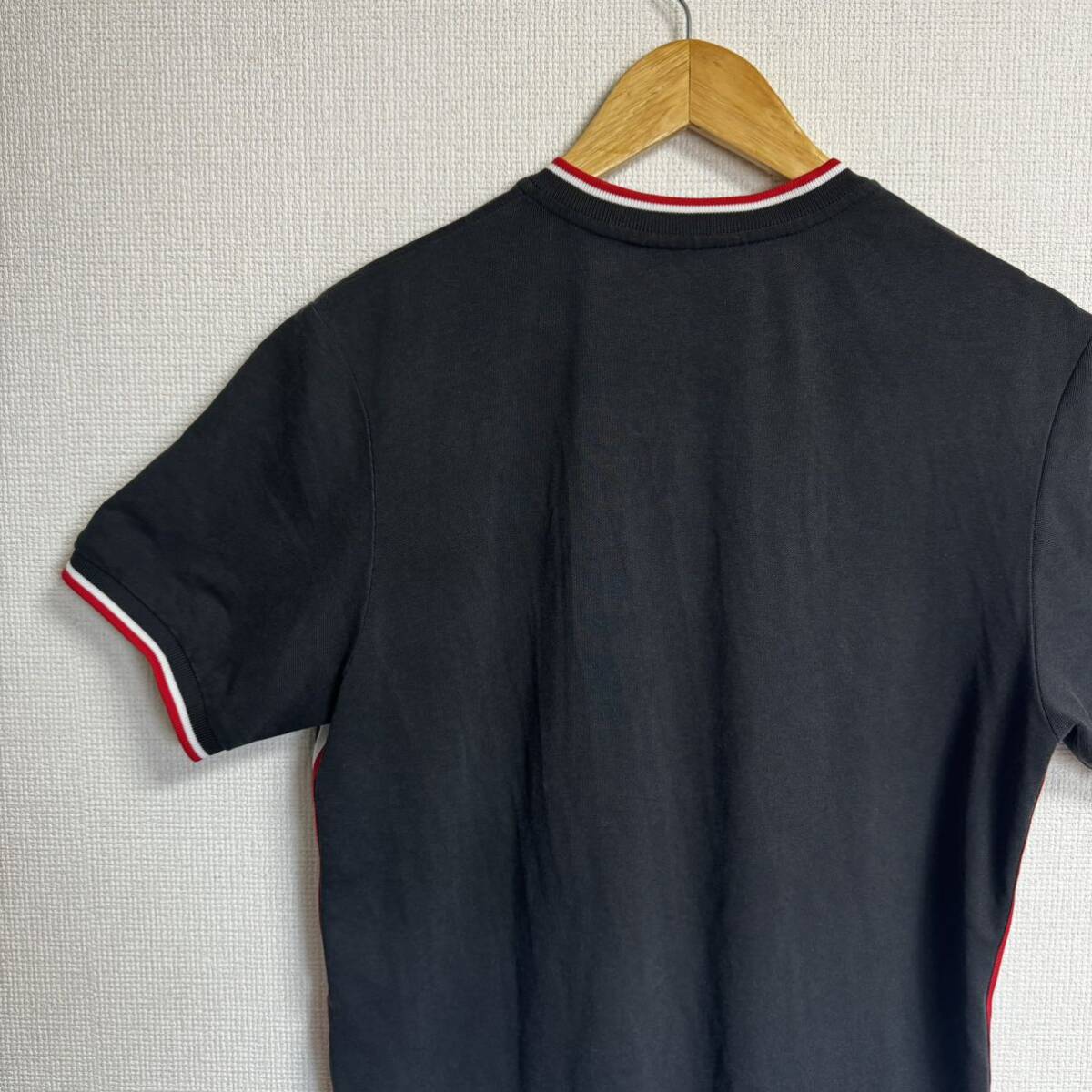 【古着】浦和レッズ　サッカー　ポロシャツ　ブラックmサイズ　ホーム日本代表　j1_画像8