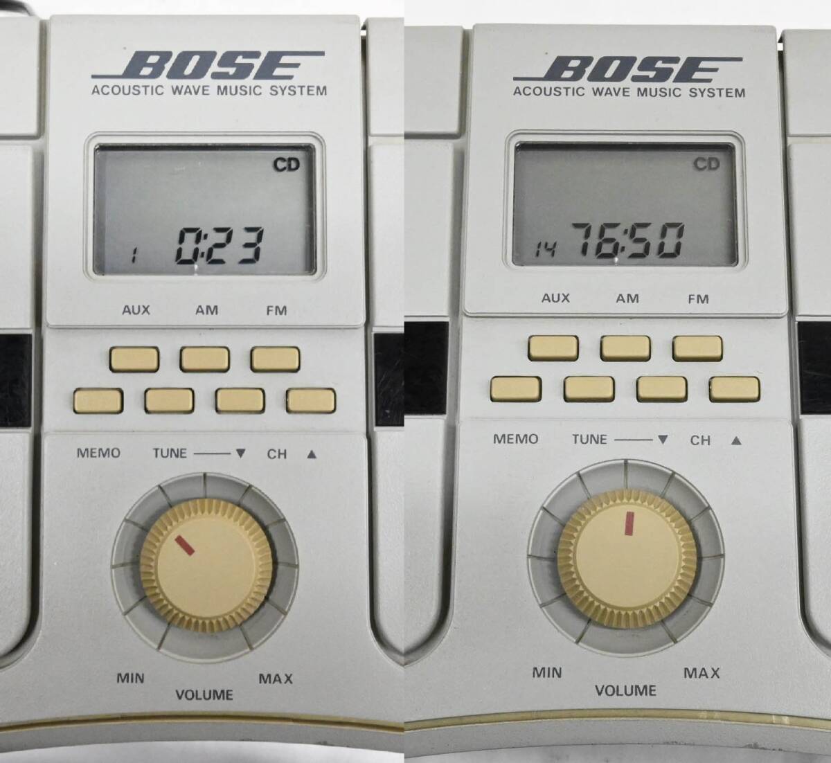 H697●BOSE ボーズ ACOUSTIC WAVE STEREO MUSIC SYSTEM AW-1D アコースティック ウェーブ ステレオ CDラジカセ CDプレイヤー カセットの画像7