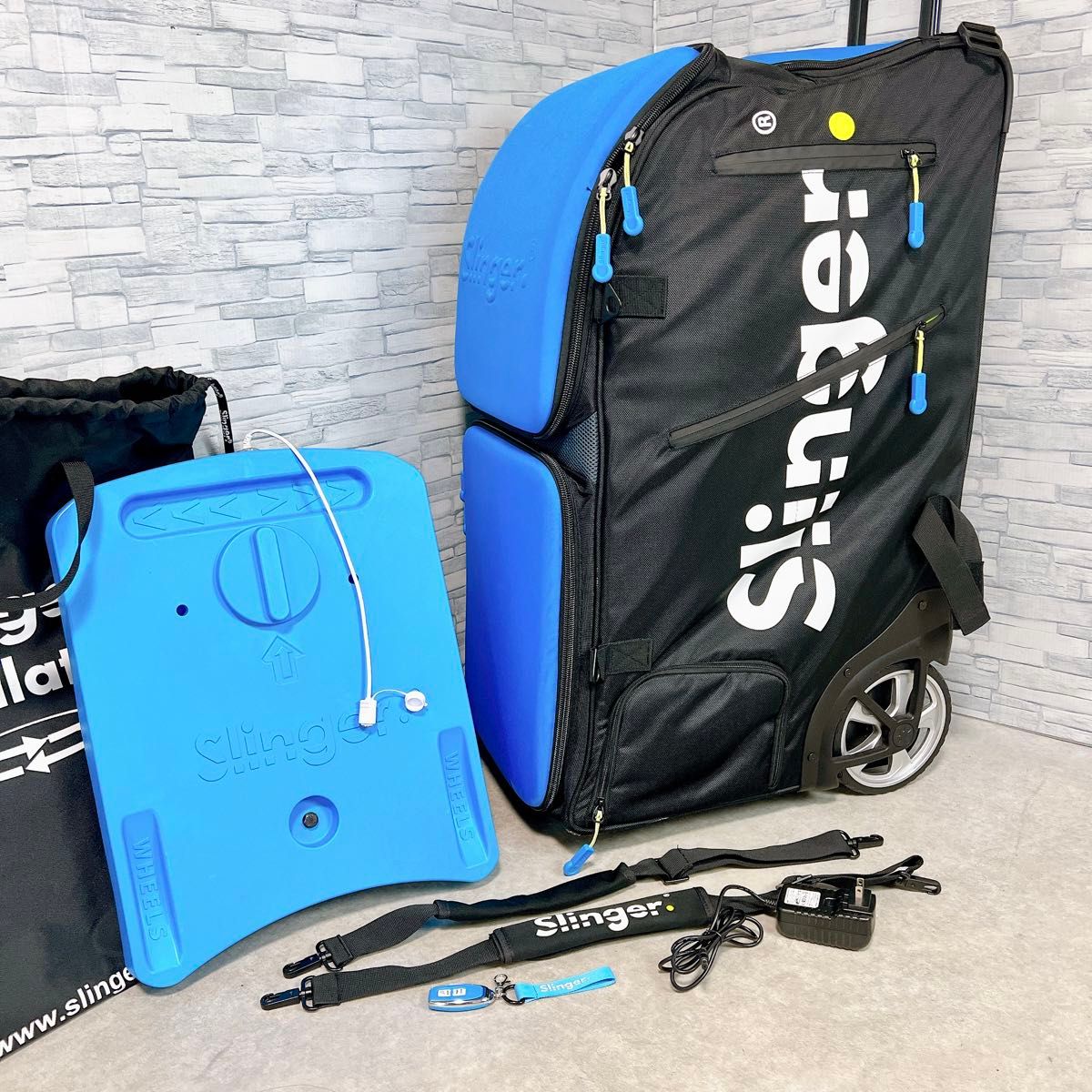 スリンガーバッグ Slinger Bag テニス球出しマシン オシレーター スリンガーバッグ Slinger Bag テニス球出しマシン オシレーター