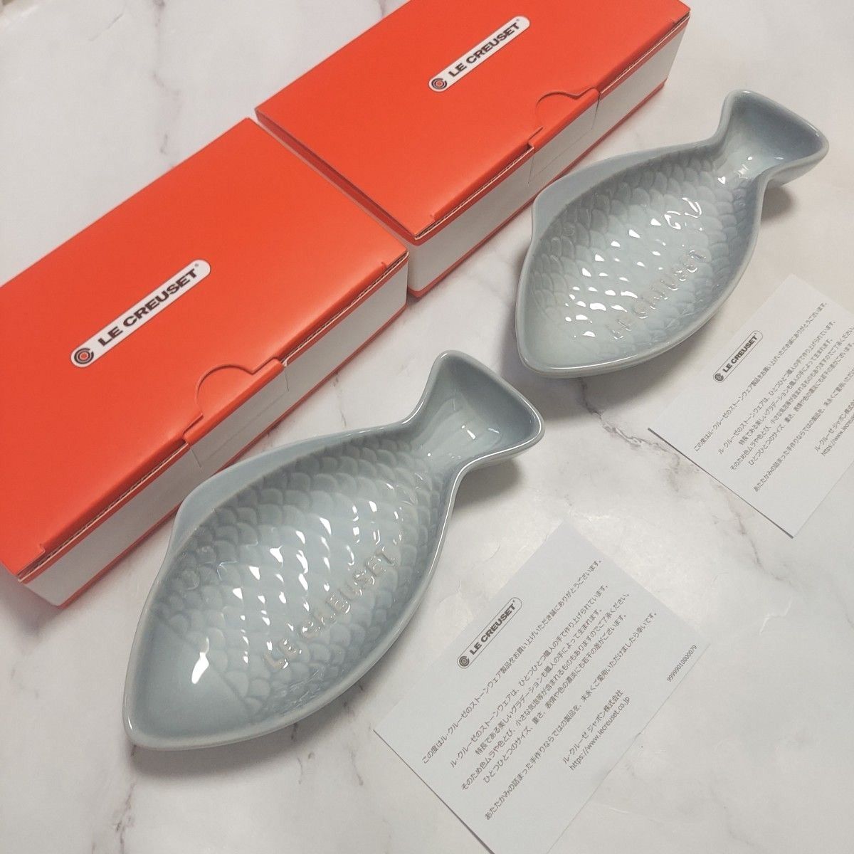 LE CREUSET ル・クルーゼ  フィッシュディッシュ S 新品未使用 魚