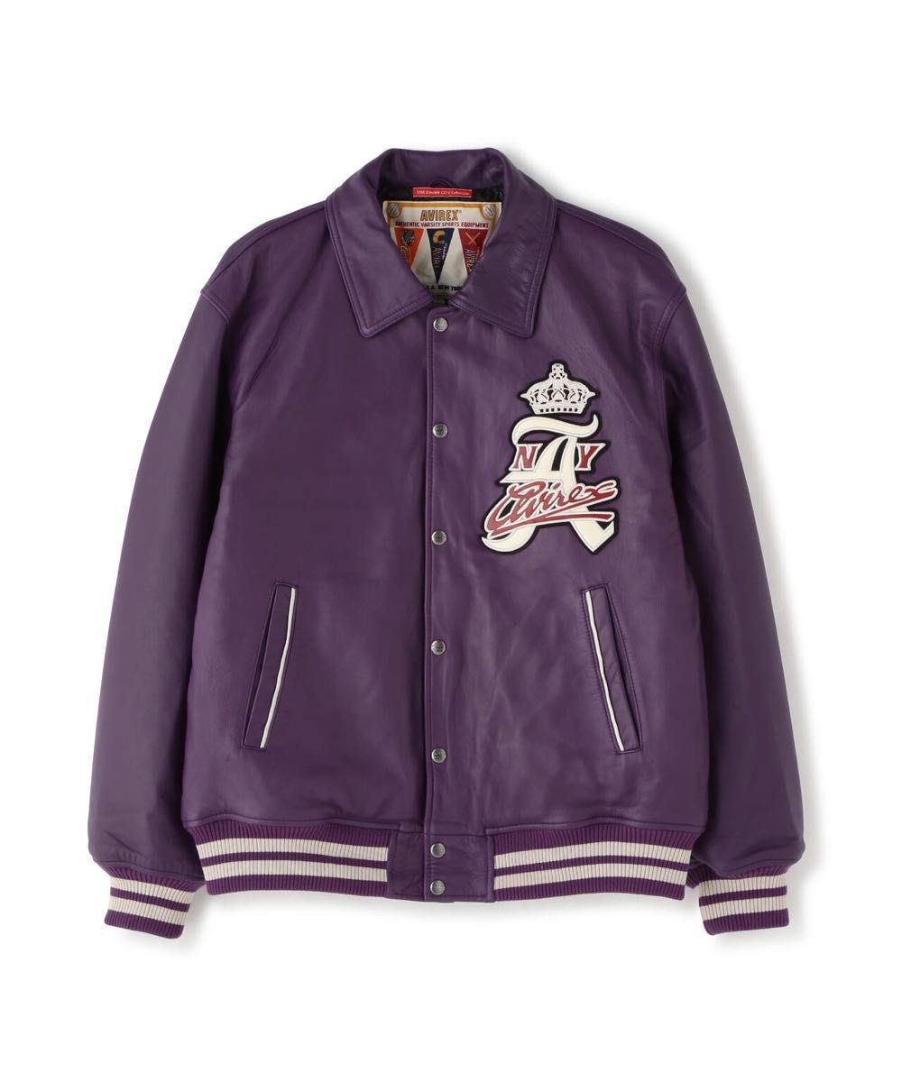 AVIREX VARSITY JACKET CROWN LOGO / バーシティジャケット AVIREX VARSITY JACKET CROWN LOGO / バーシティジャケット