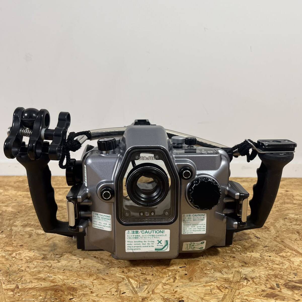 SEA&SEA 水中カメラ用ハウジング NX-60 / ストロボ YS-60 TTL/N 水中撮影機材 ハードケース付きの画像4