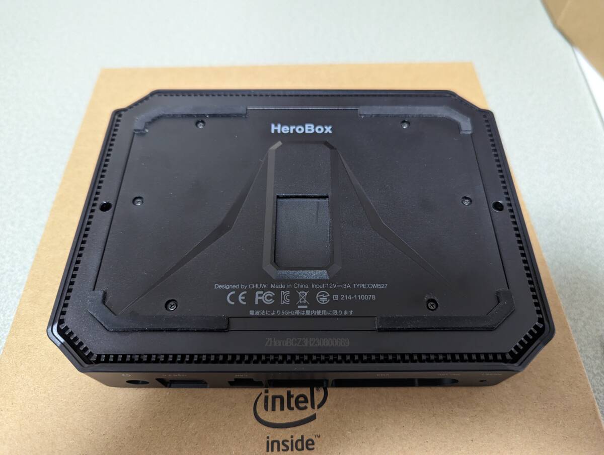 ジャンク品CHUWI Herobox 2023 SSDなし Intel N100の画像3
