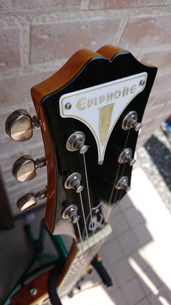 ★ 美杢ナチュラル EPIPHONE WILD KAT With Bigsby エピフォン ワイルド カット ビグズビーアームの画像3