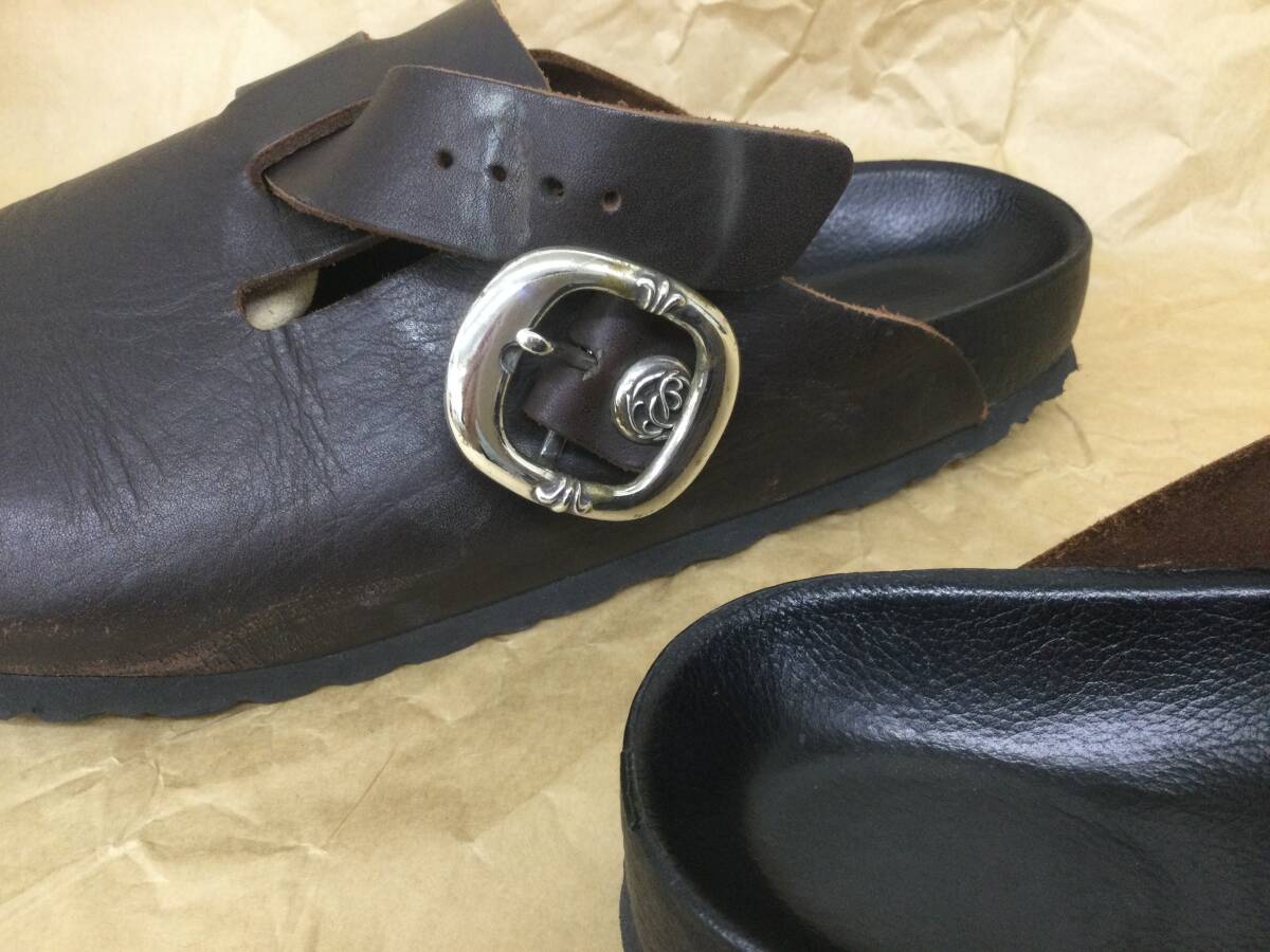 Chrome Hearts ビルケンシュトック BIRKENSTOCK BOSTON ボストン ガンスリンガー 41サイズ 26.5の画像7