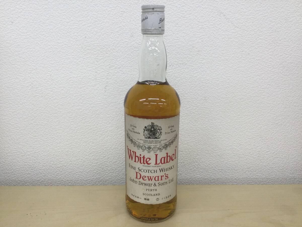 Dewar’s デュワーズ ホワイトラベル スコッチウイスキー ウイスキー 特級 750ml 43% 旧瓶 旧ボトル ニッカ正規の画像1