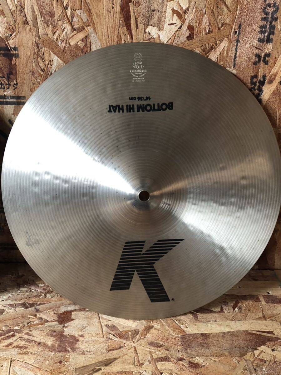 zildjian k hihat 14インチ 90年代 ハイハットシンバル