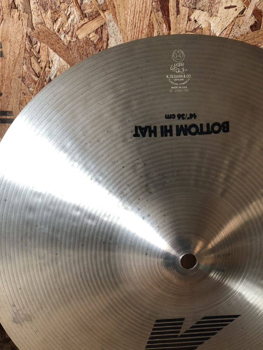 zildjian k hihat 14インチ 90年代 ハイハットシンバル