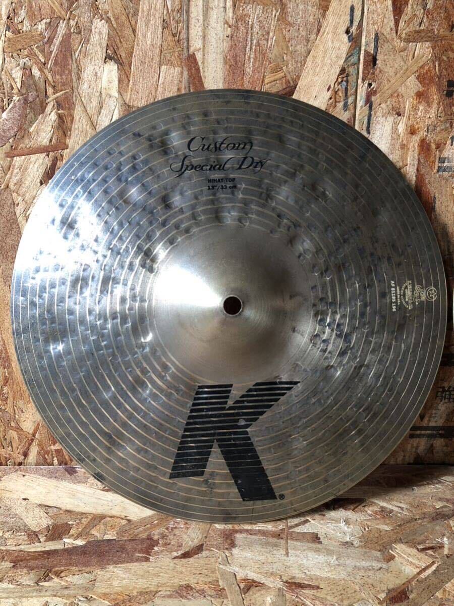 Zildjian k custom special dry hihats 13 ジルジャン　カスタム　スペシャル　ドライ　ハイハット　シンバル