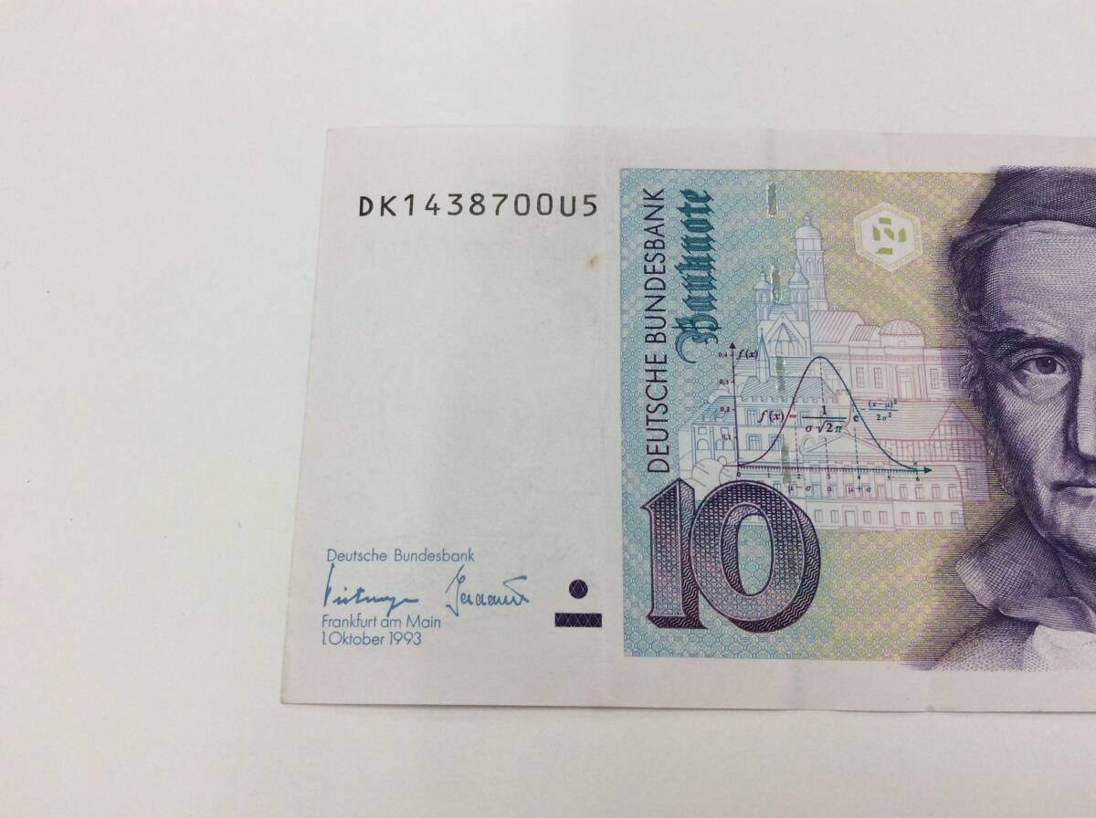 #4910 зарубежный sen зарубежный банкноты старый банкноты Германия 10 марок банкноты старый . коллекция 