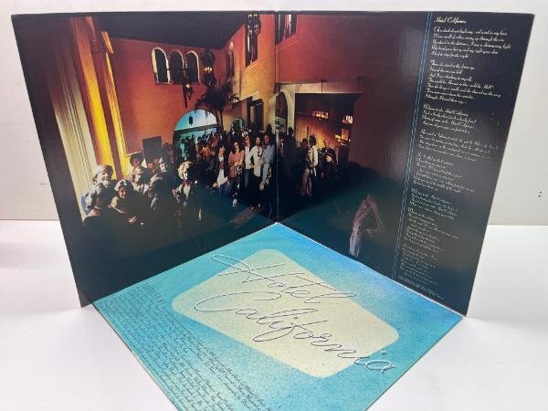  beautiful record!! US the first period Press 6E standard STERLING stamp EAGLES Hotel California (\'76 Asylum) Eagle s hotel * California || PRCW inscription 
