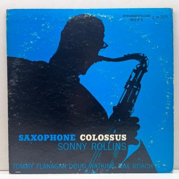 MONO 良好盤!! SONNY ROLLINS Saxophone Colossus (Prestige SMJ-6501) 日 モノラル LP ソニー・ロリンズ／サキソフォン・コロッサス_画像1
