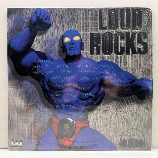 シュリンク付き!! 2LP 米 USオリジナル VARIOUS Loud Rocks ('00 Loud) Wu-Tang Clan, Black Sabbath 参加 Nu Metal コンピ_画像1