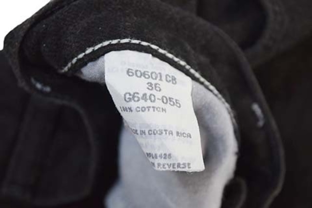 [980 jpy start ]USA old clothes Wrangler Wrangler black Denim Denim pants ji- bread shorts jeans short pants W36 CE0037