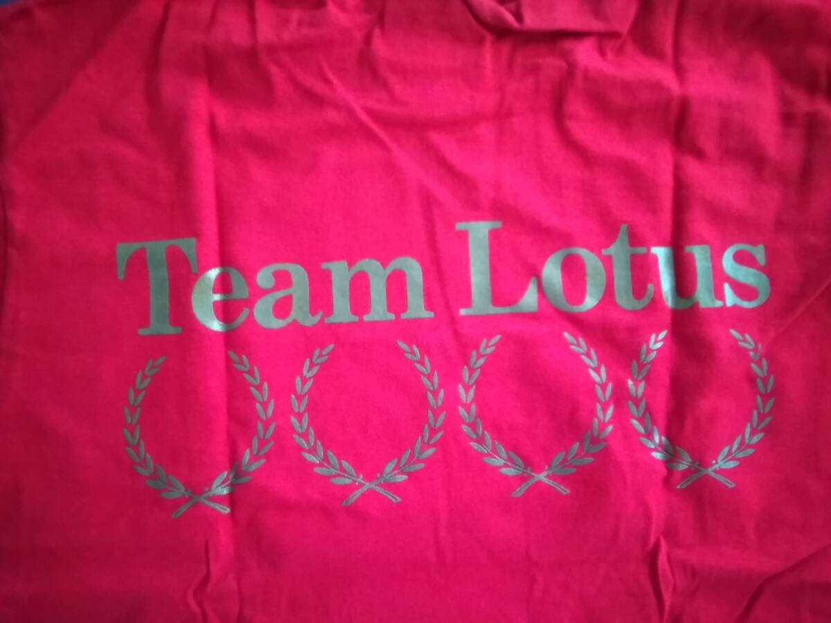  не использовался Gold leaf команда Lotus размер M made in USA GOLD LEAF TEAM LOTUS