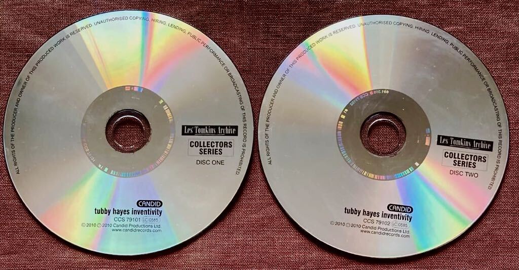 2枚組CD/タビー・ヘイズ/サル・ニスティコ/ロルフ・エリクソン/ジミー・デューカー/テリー・シャノン/キャット・アンダーソン英国BEBOP1964_画像10