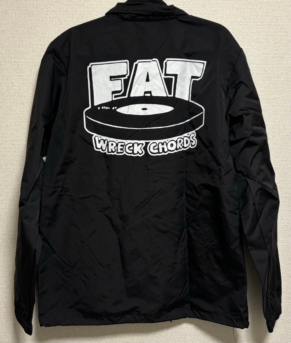 新品 FAT WRECK CHORDS コーチジャケット Lサイズ NOFX ファットレックコーズ ウィンドブレーカー 新品 FAT WRECK CHORDS コーチジャケット Lサイズ NOFX ファットレックコーズ ウィンドブレーカー