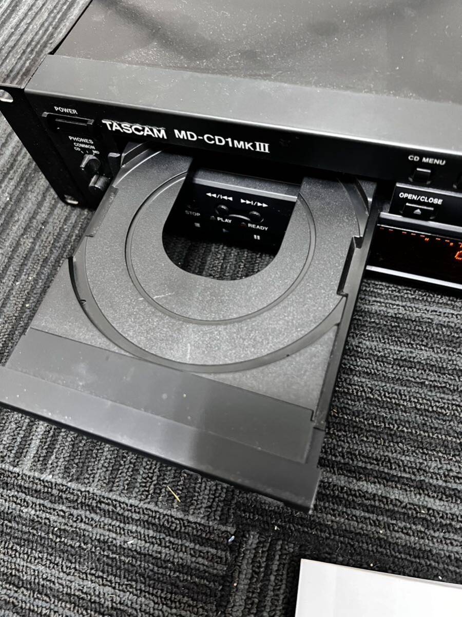 TASCAM MD-CD1MKIII CDMDプレーヤー 完動品！の画像3