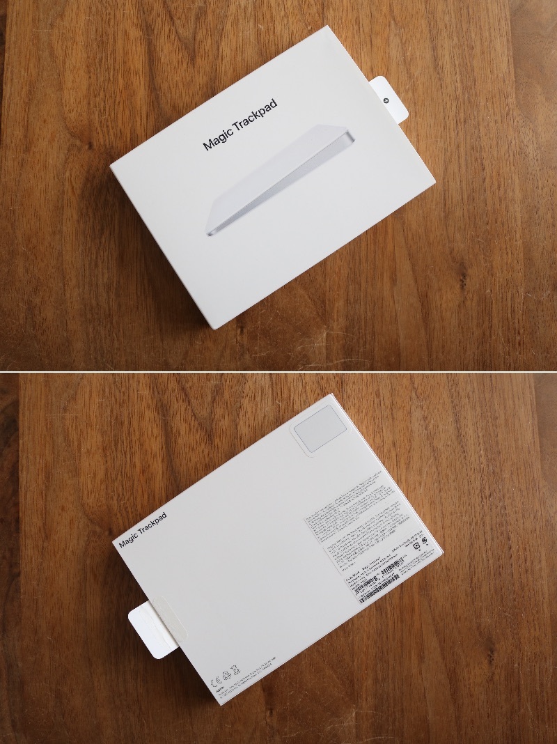 [程度良好/現行モデル] Apple Magic Trackpad 3（Multi-Touch対応）White Wireless Model A1535 MK2D3ZA/A トラックパッド 3 ホワイト_画像4