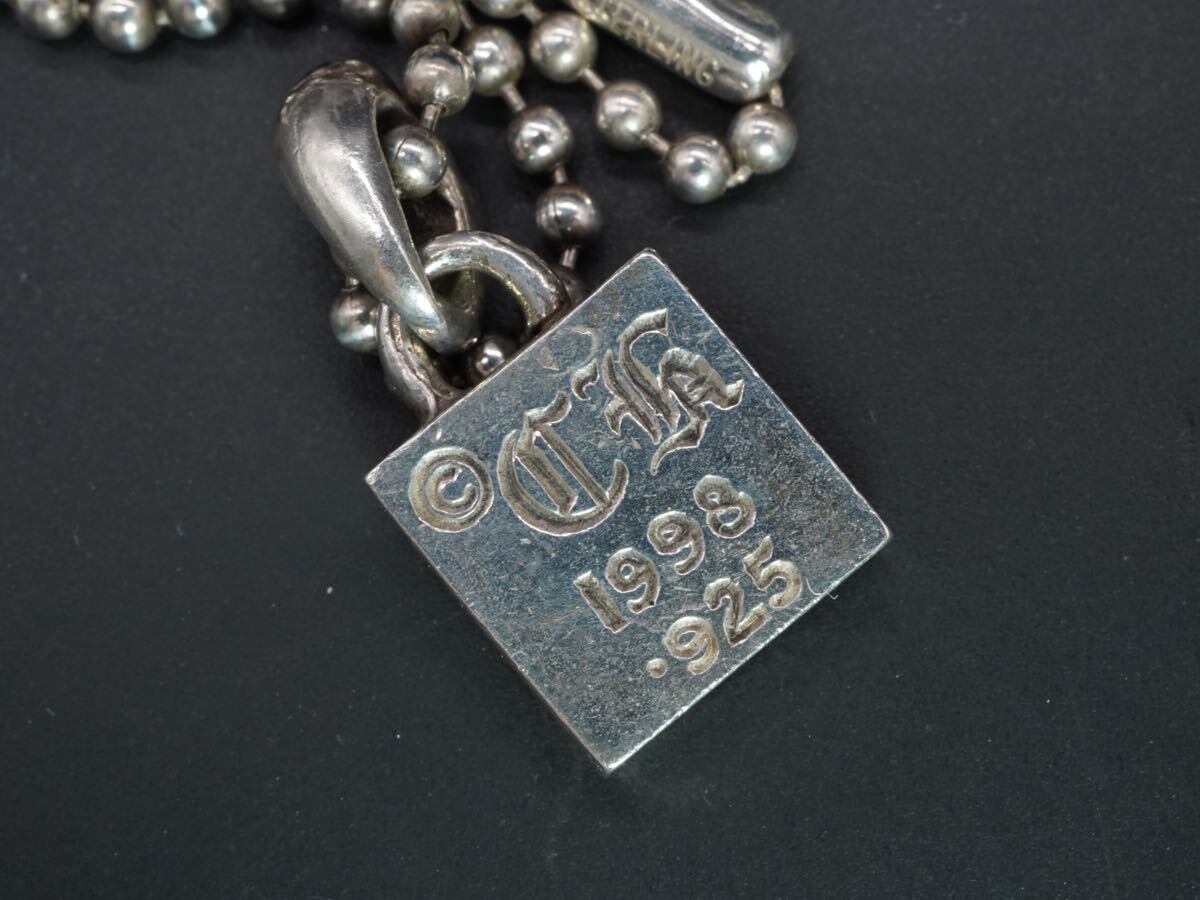 ネットオフ 送料得店 Yahoo!オークション - 【215】CHROME HEARTS クロムハーツ 1998 ペンダントネックレス