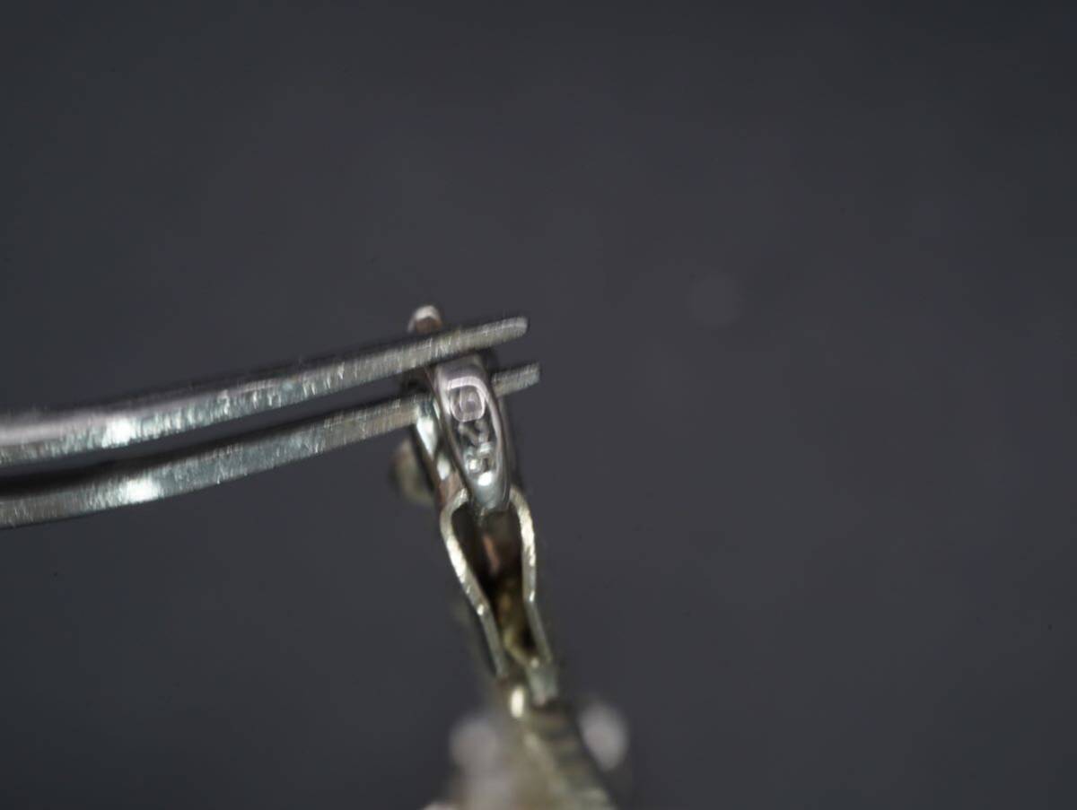【1550】Leda SILMA レダシルマ BEEMAX ダイヤモンド SILVER シルバー ゲルマニウム ネックレス アクセサリー 長さ約54cm TIA_画像6
