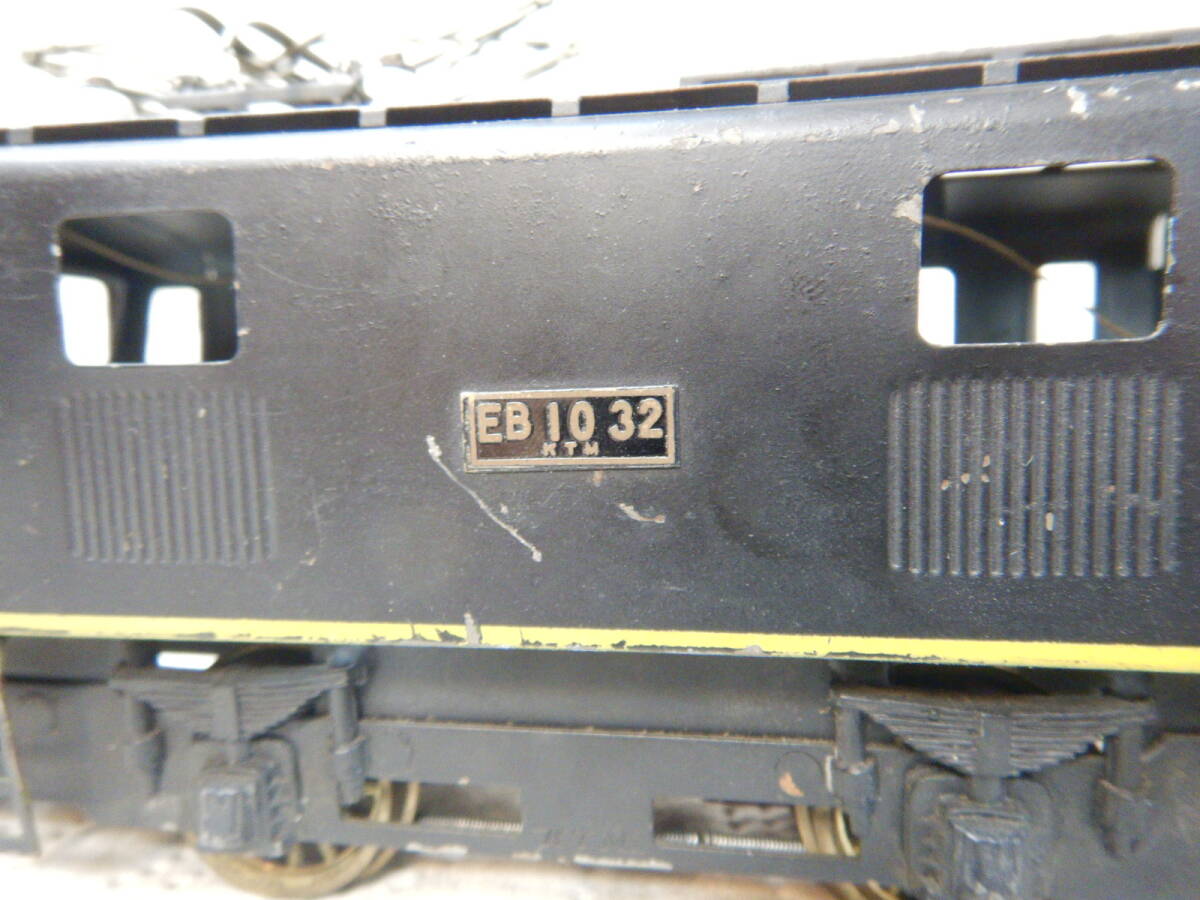 ka loading O gauge EB1032 train model KTM