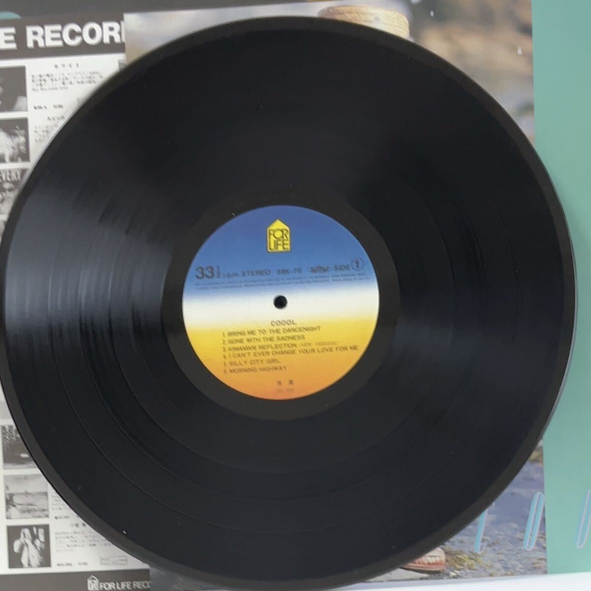 【シール帯付 シュリンク付】杏里 Anri / Coool クール28K-70 Citypop シティー・ポップ LP レコード アナログ盤の画像5