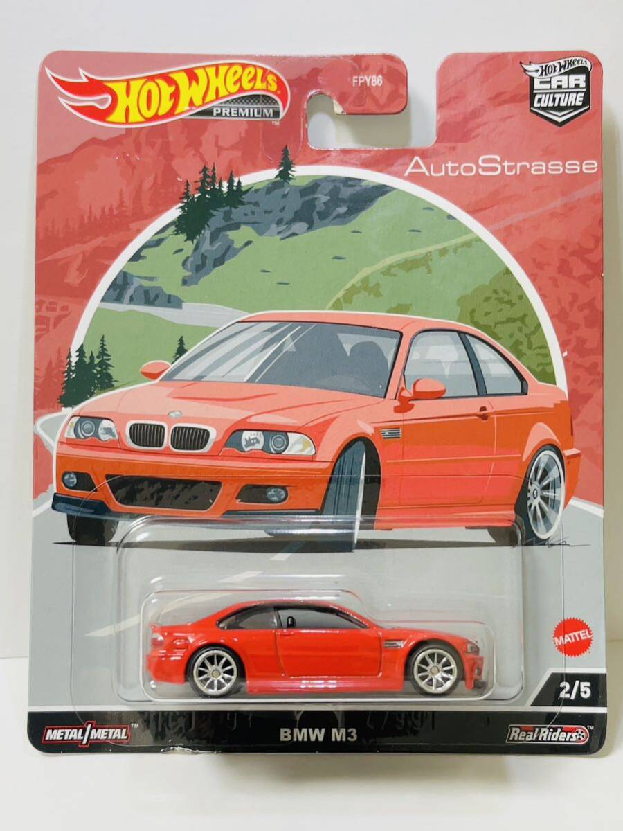 新品未開封☆BMW M3 (E46) ホットウィール(Hot Wheels) カーカルチャー アウト・ストラッセ - HCK19_画像1