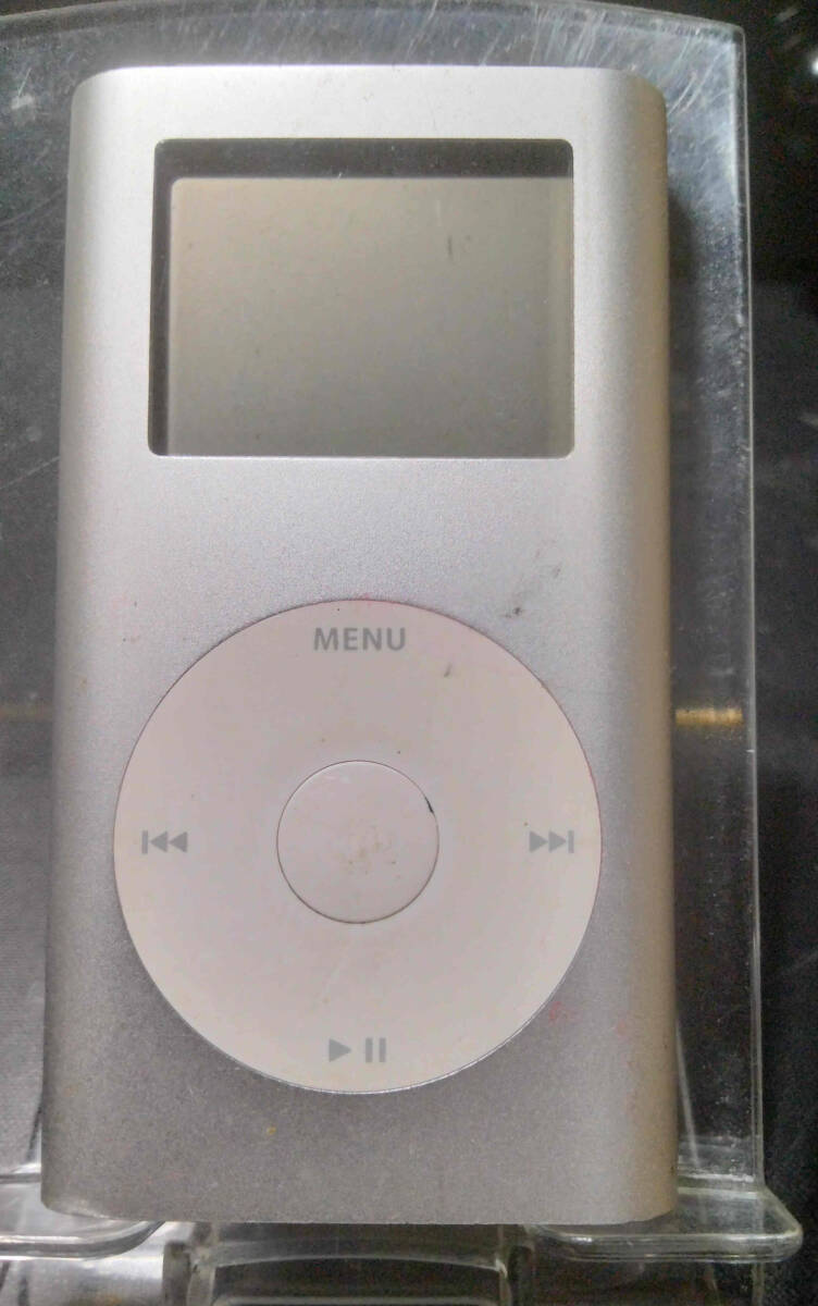 iPod mini 第1世代 16GB 銀 電池レベル●●●●● 動作確認済 返品可 #0018の画像1