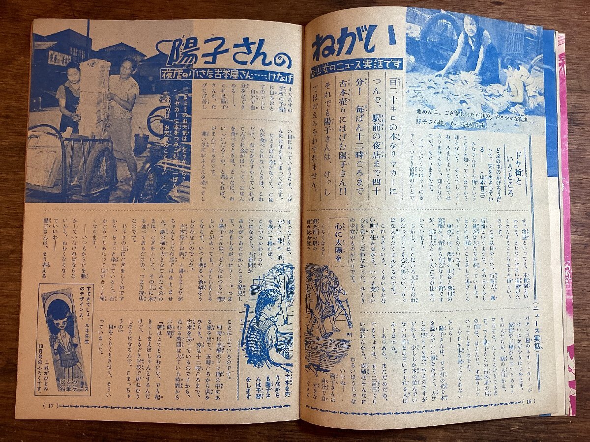 HH-8283■送料込■ 別冊 ひとみタイムズ 1959年 9月 まつげちゃん 赤塚不二夫 骨 手塚治虫 愛のこだま 町田うめ子 印刷物 /くFUらの画像7