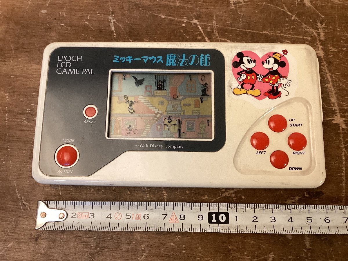 TT-2255# including carriage # Mickey Mouse magic. pavilion Disney Epo kLCD Game & Watch mobile game retro antique 114g* operation goods /.GO.