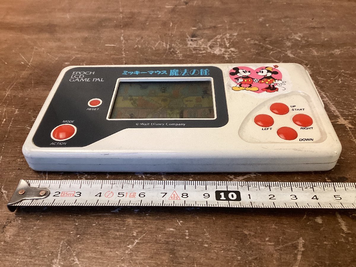 TT-2255# including carriage # Mickey Mouse magic. pavilion Disney Epo kLCD Game & Watch mobile game retro antique 114g* operation goods /.GO.