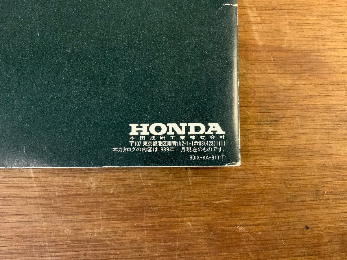 HH-8407 ■送料込■ HONNDA ホンダ PRELUDE inx プレリュードインクス カタログ 1989年 日本車 自動車 旧車 レトロ /くJYら_画像10